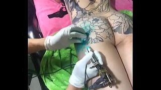Asian full body tattoo in Vietnam