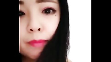 Wild asian girl masturbate and fuck on webcam