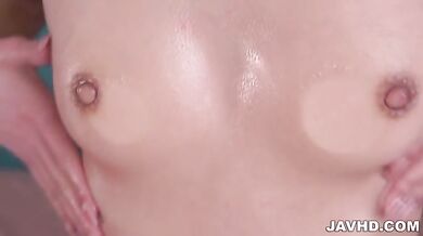 Yuria Mano wants cum on tits after a good fuck