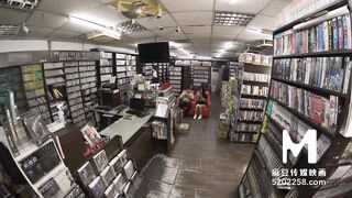 Trailer-Excited Sex In Bookstore-Yao Wan Er-MDWP-0031-Best Original Asia Porn Video