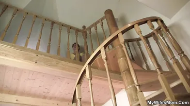Horny girlfriends mom gets fucked by boy