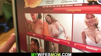 He fucks old mother inlaw from behind