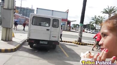 Lyn2 On Trike Patrol - Trailer