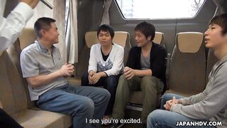 Hikaru Ayami, Mitsuka Koizumi, Mitsuki and Chiharu fucked in touristic tour