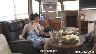 Nanami Aibu, Sae Yukino and Aira Masaki fucked in a cruise party