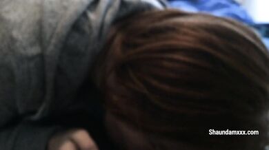 Redhead smoking BBC
