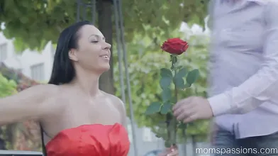 Passionate love with a mommy