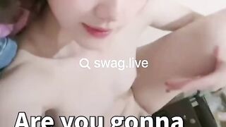 Watch Asian girl's cuttie tits | Go search swag.live @angelyunana