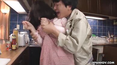 Although she did not plan it, pretty housewife, Nozomi Hazuki is about