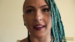 Inked subslut Orion Starr tormented before intense hammering