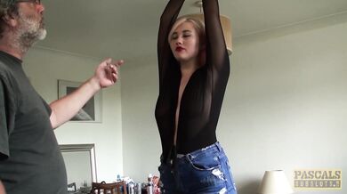 Kinky Misha Mayfair anally destroyed before tasting spunk