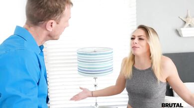 Attitude gets her brute-fucked
