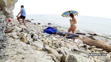 Couple beach sex