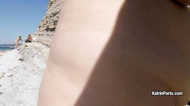 Nude beach walk
