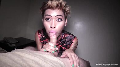 Miley	:	BJ and Handjob Finisher