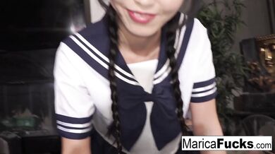 Marica has sex with her new stepfather