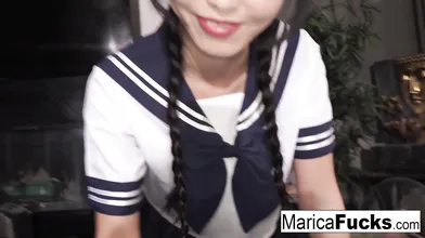 Marica has sex with her new stepfather
