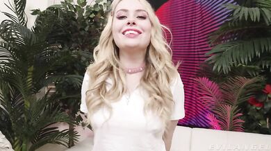 HALEY SPADES Sloppy BJ, Anal Gaping