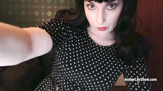 AmberLily Cosplay As Hot Bettie