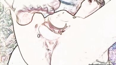 Cartoon AmberLily Sucks & Fucks BIG Toys