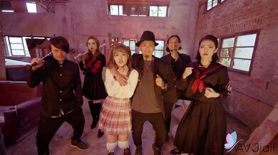 Once Bad Bad is stripped down to her panties, she got down on her knees