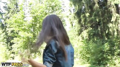 Hardcore student anal sex at BBQ party