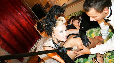 Hot group action at college sex party