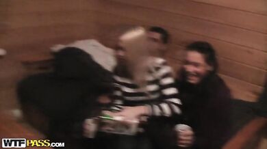 Sexy student girl rides a big hard cock