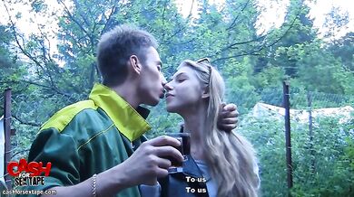 Lewd amateurs enjoy straight couple porn