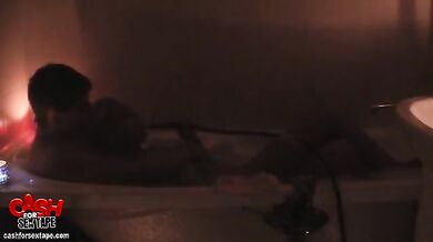 Cute young couple shoots home porn