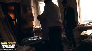 Teen tries amateur double penetration