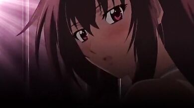 Incredible drama anime movie with uncensored group scenes