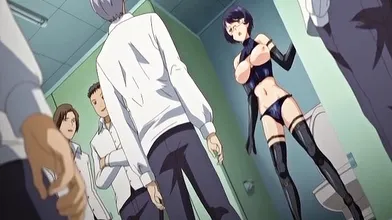 Crazy drama, campus anime clip with uncensored bondage, futanari, group scenes