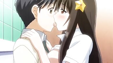 Crazy comedy anime movie with uncensored anal, big tits, group scenes