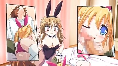 Hottest comedy, adventure anime clip with uncensored group scenes