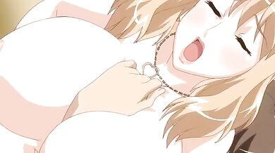 Crazy comedy, romance anime movie with uncensored big tits scenes