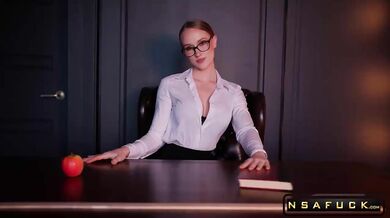 Scarlet Chase Cheating with my Teacher to get out of Detention
