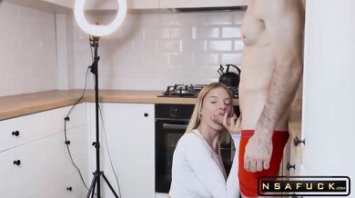 Sex in the Kitchen with a Stepsister