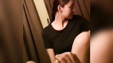 Handjob service in Chinese private place