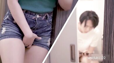 Horny Chinese gf teases boyfriend for sex while he’s gaming