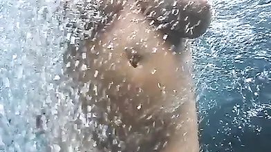 Tits Underwater