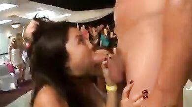 Stripper fucks bachelorette and her Chinese fucktoy