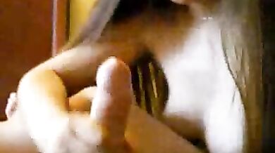 Chinese Woman Blowing A European