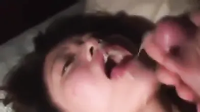 Chinese Girlfriend Swallow Cum