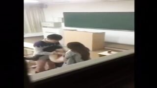 Chinese Student Fucking In School.....Teacher Caught Student Red Handed - Big Red