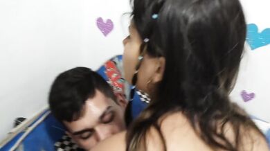MY STEPBROTHER WON T DO MY HOMEWORK AND UNTIL HE CUMS(1080p)