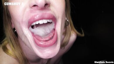 Gloryhole Secrets - Cumpilation With Hot Babes Getting HOT JIZ In Their Mouths - Daisy Stone