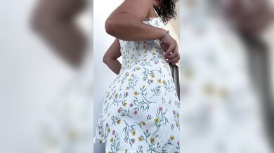 Sexy Wife Letting the Butt Cheeks Breathe