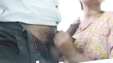 Indian College Teaching Sucking Her Colleague Big Cock