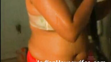 Hot Indian Bhabhi Taking Shower In Lingerie